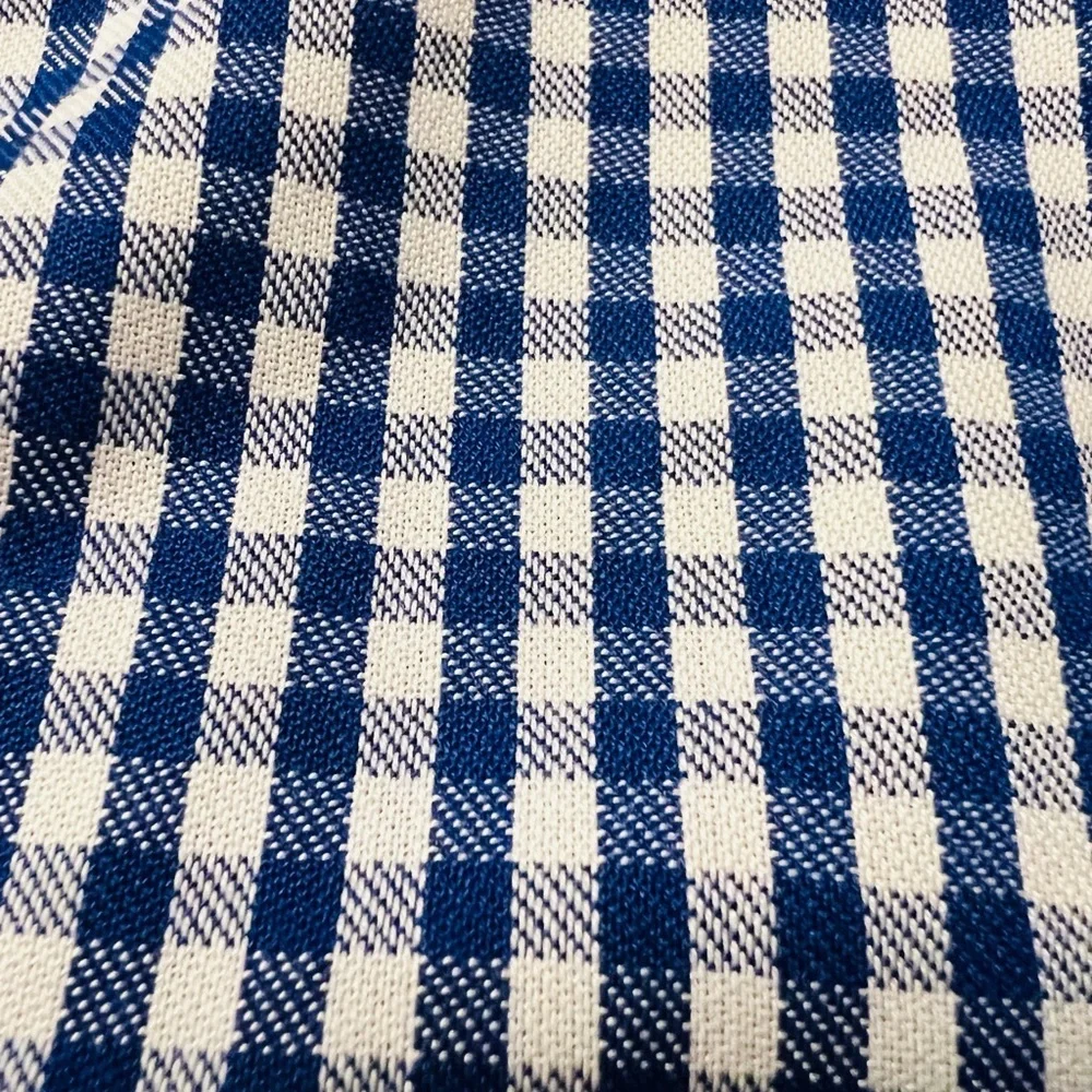 Sweet Dreams Checkered Nightgown - Navy and White Size Girls 8
